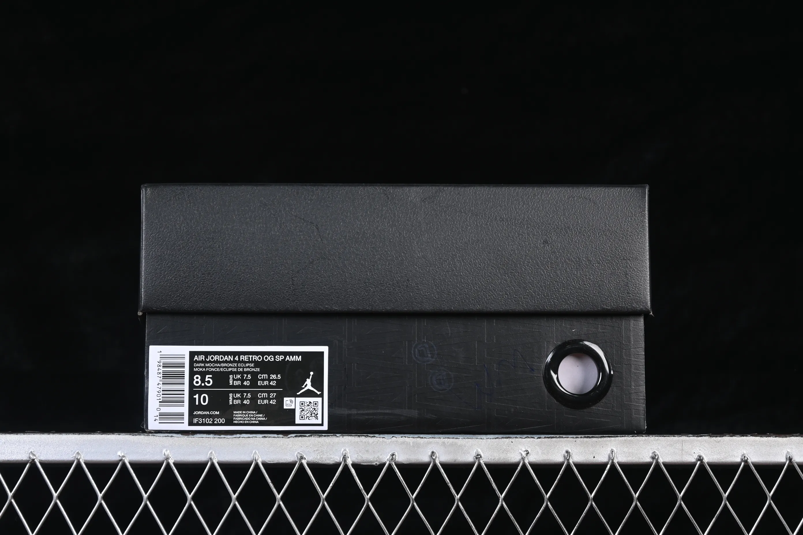 All categories Air Jordan Jordan series basketball shoes Air Jordan 4 A Ma Maniere x Air Jordan 4 Rerto "Dark Mocha" AJ4 Joe 4 Mocha Brown IF3102-200